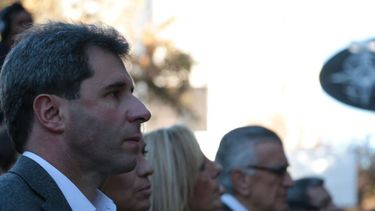 Uñac le dio la bienvenida al nuevo Arzobispo y despidió a Delgado