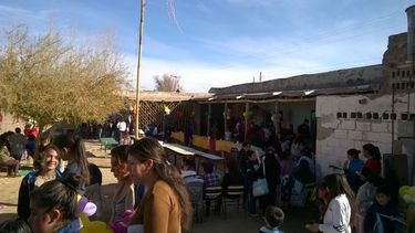 Los chicos de Pampa del Chañar esperan tus juguetes y golosinas