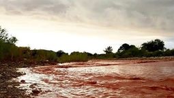 Cortaron un tramo de la Ruta 40 por las intensas lluvias
