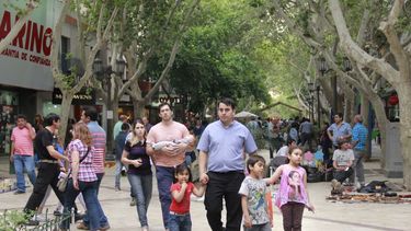 Gran movimiento en el centro por el Día de la Madre