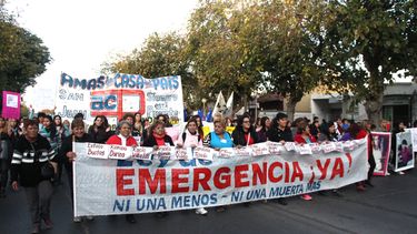 Con divisiones y puntos en común, San Juan pidió por #NiUnaMenos