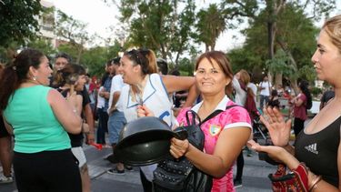 Hubo cacerolazo en San Juan por la Reforma Previsional
