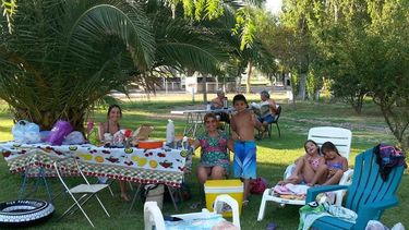 El Colegio Médico dejó inaugurada una pileta en su Camping