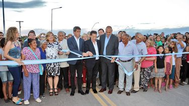 Albardón tiene un día de múltiples inauguraciones
