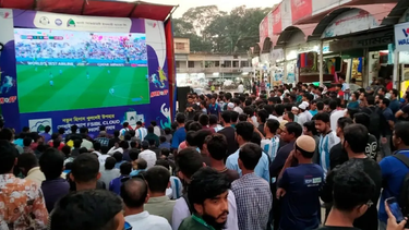Un hincha de Argentina murió de un infarto durante la derrota en el Mundial