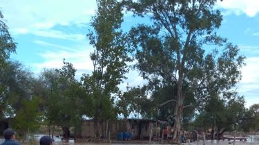 Impactante inundación en Sarmiento