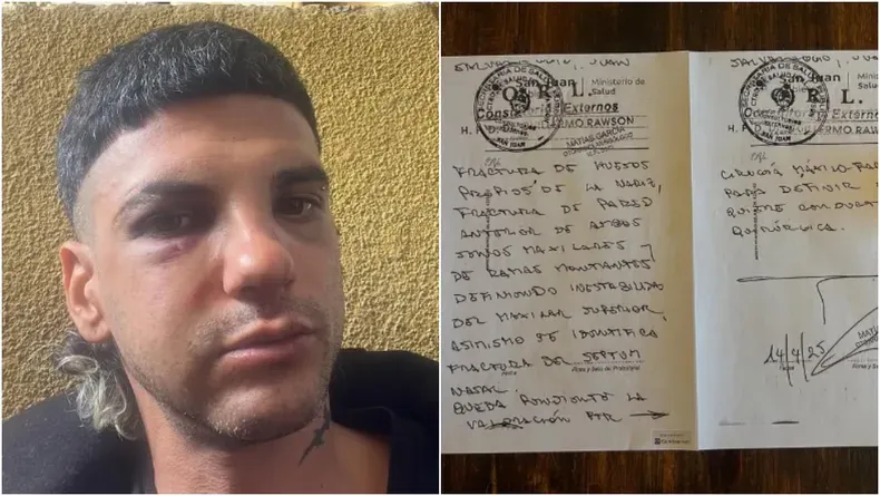 Juan Manuel Salvalaggio, el empresario golpeado por los tres bonaerenses. Juan Manuel Salvalaggio, el empresario golpeado por los tres bonaerenses.
