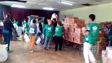 Una asociación adventista se solidariza con los evacuados