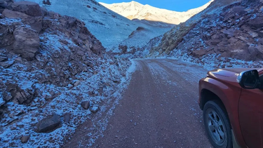 Rehabilitaron el Paso de Agua Negra, que une San Juan con Chile. Imagen de archivo.