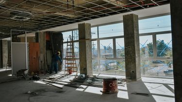 Mirá cómo avanzó la construcción del increíble edificio de la Policía Minera