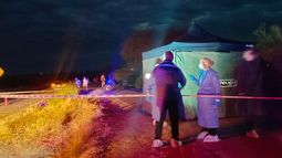 Tragedia en la Difunta Correa: murió un promesante en plena peregrinación Tragedia en la Difunta Correa: murió un promesante en plena peregrinación