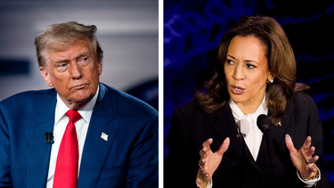 Donald Trump y Kamala Harris