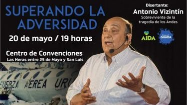 Uno de los sobrevivientes de la tragedia de los Andes brindará una charla en San Juan