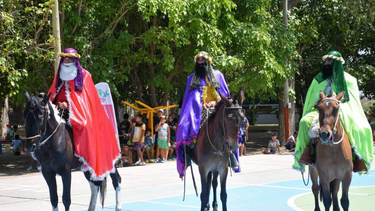 Los Reyes Magos llegan a San Martín