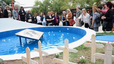 Homenajearon en Plaza España a los héroes de Malvinas