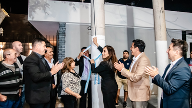 Un importante sector de Caucete cuenta con nueva iluminación LED