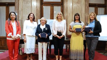Homenajearon a una minera sanjuanina en el Congreso