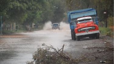 Albardón: Evacuados y reclamos en el Municipio