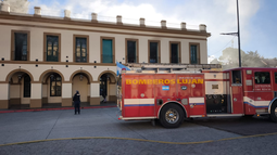 El incendio ocurrido en el Complejo Museográfico Provincial Enrique Udaondo, en Luján, que guarda documentos de la historia sanjuanina. Foto: El Civismo El incendio ocurrido en el Complejo Museográfico Provincial Enrique Udaondo, en Luján, que guarda documentos de la historia sanjuanina. Foto: El Civismo
