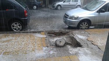 Pocito: en algunas zonas solo hubo lluvia