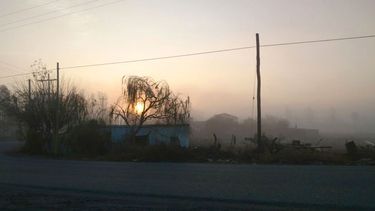 San Juan amaneció con un aire londinense: neblina y -3ºC