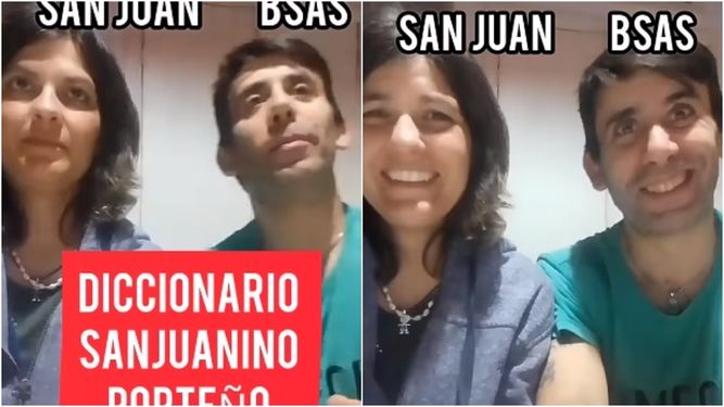 Otro video del diccionario bilingüe sanjuanino-porteño se volvió viral