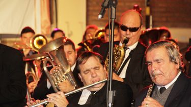 Emoción en la actuación de la Banda Sinfónica Argentina de Ciegos