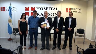 El Hospital Guillermo Rawson reconoció a sus jubilados y son estos