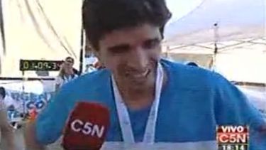 José Merida, el ganador de los 21 km