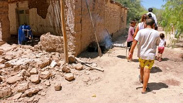 Victimas del sismo afirman que en Sarmiento solo asisten casos difundidos por las redes