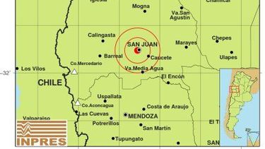 Un breve pero fortísimo sismo se sintió en San Juan