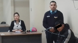 El joven fue trasladado este martes a tribunales. El joven fue trasladado este martes a tribunales.