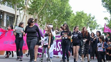 Mujeres sanjuaninas marcharon pidiendo el inicio del juicio por el femicidio de Talía
