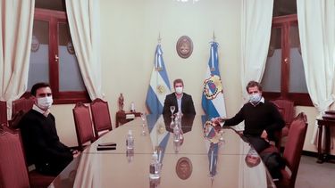 Uñac recibió a Facundo Manes: el neurocientífico desarrollará actividades en San Juan