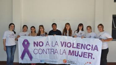 Rawson concientiza sobre la violencia hacia la mujer