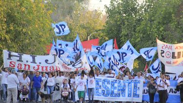 Amplia participación de sanjuaninos en reclamo de verdad y justicia
