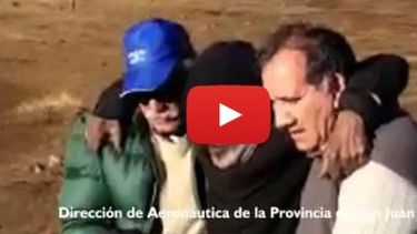 Video: Mirá el rescate de Gómez tras estar perdido 4 meses