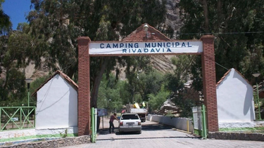 El Camping de Rivadavia, cerrado tras las fuertes lluvias