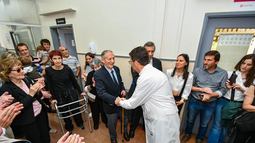 El Estado provincial brindó un homenaje a los fundadores del Servicio de Cirugía Torácica del Hospital Marcial Quiroga.