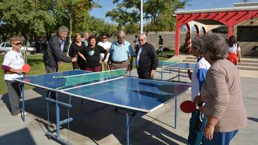 Rawson: Adultos mayores en una mañana a puro deporte