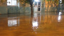 En Pocito la lluvia afectó al menos a 80 familias