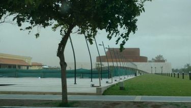 El Sur y la lluvia enrarecieron la tarde del domingo