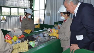 Sarmiento estrena su nueva planta de agua potable