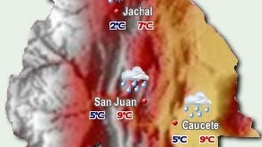 Anuncian más frío, y probables nevadas en el norte provincial