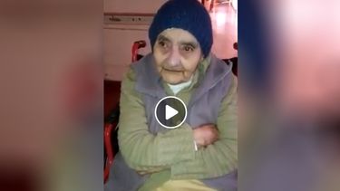 Difunden video de una anciana sanjuanina abandonada en un asilo de Córdoba