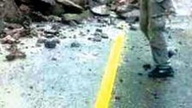 Por derrumbes cortan el camino entre Jáchal y Rodeo