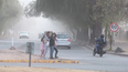Qué pasa con las clases en San Juan en medio del viento Sur. Qué pasa con las clases en San Juan en medio del viento Sur.