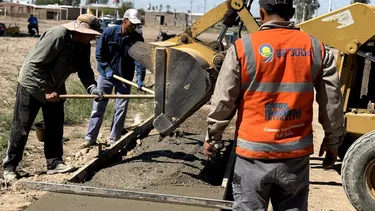 9 de Julio dio arranque a la construcción de veredas y canalización en el Loteo 11