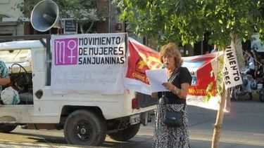 Falleció la militante sanjuanina Nenucha Fabregas y así las despidieron sus compañeras