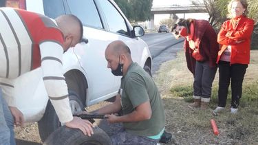 El increíble gesto de dos hombres en la Circunvalación: mirá de qué se trata